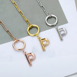 Initial Letter Necklaces