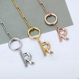 Initial Letter Necklaces