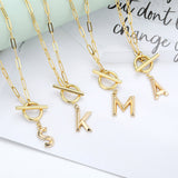 Initial Letter Necklaces