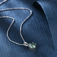 "Lea" Moissanite Pendant Necklace