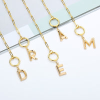 Initial Letter Necklaces