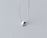 "Be Mine" Sterling Silver Heart Necklace