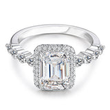 Enchanting Moissanite Engagement Ring