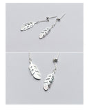 Feather Dangle Earrings