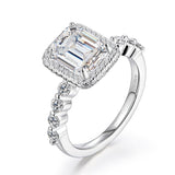 Enchanting Moissanite Engagement Ring