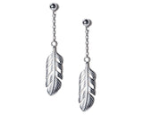 Feather Dangle Earrings