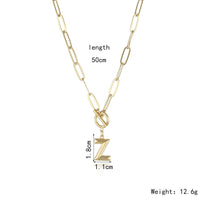 Initial Letter Necklaces