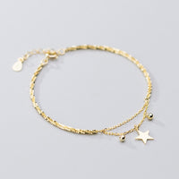 Silver Star Bracelet