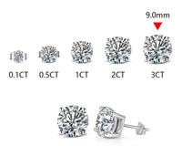 Moissanite Stud Earrings