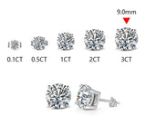 Moissanite Stud Earrings