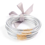 MaryJane  Glitter  Jelly Bangle Bracelets