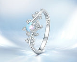 Vine & Opal Ring