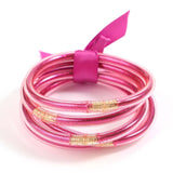 MaryJane  Glitter  Jelly Bangle Bracelets