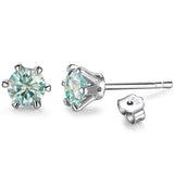 Multicolor Moissanite Earrings