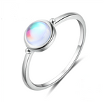 "Iris" Moonstone Ring