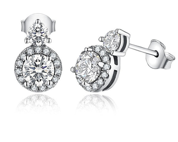 Moissanite Stud Earrings