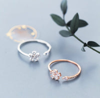 "Cassia" Flower Rings