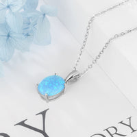 "Lennox" Milky Opal Necklace