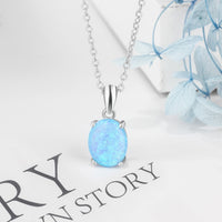 "Lennox" Milky Opal Necklace