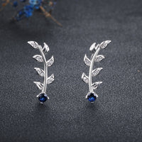 Leaves Climber Earrings