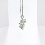 "Kate" Green Amethyst Pendant Necklace