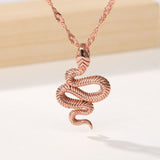 Snake Pendant Necklace