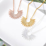 Sunburst Pendant Necklace