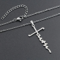 Faith Cross Necklace