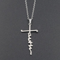 Faith Cross Necklace