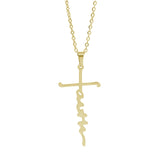 Faith Cross Necklace