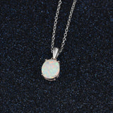 "Lennox" Milky Opal Necklace