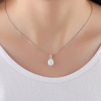 "Lennox" Milky Opal Necklace